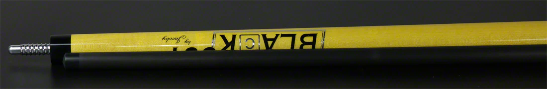 Jacoby BlaCkOut Yellow with Sport Wrap Carbon Fiber Break/Jump Cue - JACBKOUTSGYEL - Image 5