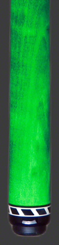 Jacoby BlaCkOut Green No Wrap Break/Jump Cue - JACBKOUTGR - Image 2