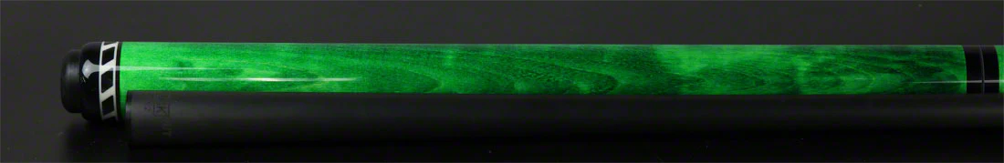 Jacoby BlaCkOut Green No Wrap Break/Jump Cue - JACBKOUTGR - Image 3