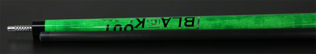 Jacoby BlaCkOut Green No Wrap Break/Jump Cue - JACBKOUTGR - Image 4