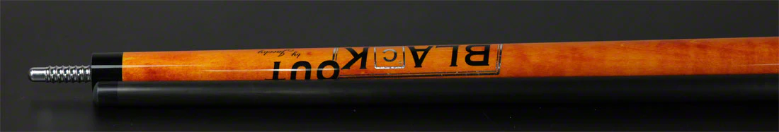 Jacoby BlaCkOut Orange No Wrap Break/Jump Cue - JACBKOUTOR - Image 3
