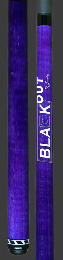 Jacoby BlaCkOut Purple No Wrap Break/Jump Cue - JACBKOUTPUR - Image 5