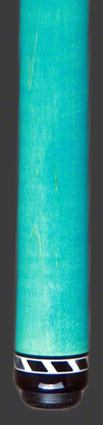 Jacoby BlaCkOut Turqouise No Wrap Break/Jump Cue - JACBKOUTTQ - Image 2