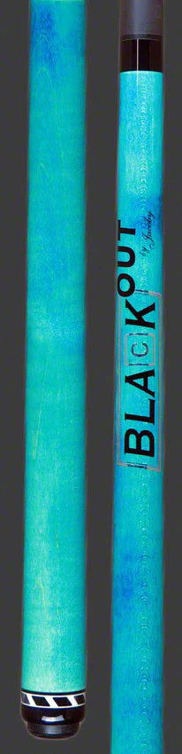 Jacoby BlaCkOut Turqouise No Wrap Break/Jump Cue - JACBKOUTTQ - Image 5