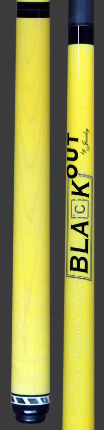 Jacoby BlaCkOut Yellow No Wrap Break/Jump Cue - JACBKOUTYEL - Image 5