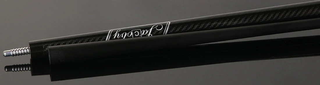 Jacoby Game Changer Series Carbon with Blood Jasper Ring Play Cue with 12.70mm Jacoby Black V4 Carbon Fiber Shaft - Image 4