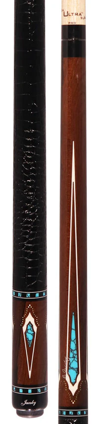 Jacoby Zircote Buffalo Turquoise Pool Cue - HB8 - Image 5