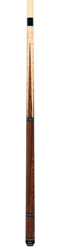 Jacoby HBV2 Series Birdseye Maple Points with Bocote Points No Wrap Pool Cue - Image 6