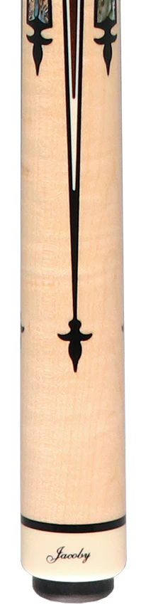 Jacoby Heritage Collection Maple with Ziricote Points and Abalone Inlays Pool Cue - Image 2