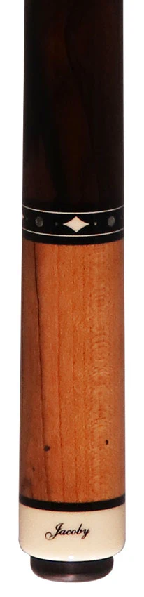 Jacoby Heritage Collection Spalted Maple Forearm with Ziricote No Wrap Pool Cue - Image 2