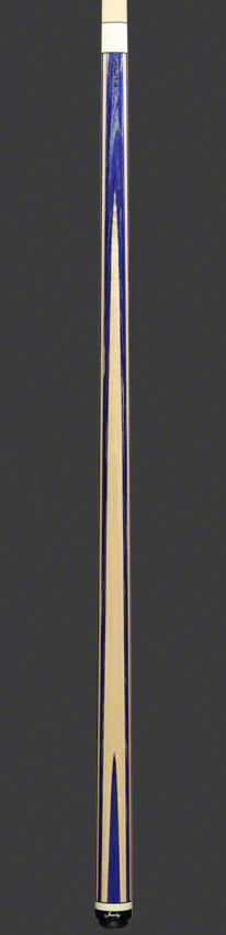 Jacoby Natural and Purple Laminated Pool Cue - LAMNATPURR - Image 3