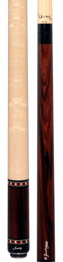 Jacoby HBV2 Series Ziricote with Birdseye Maple Wrap Pool Cue - Image 5