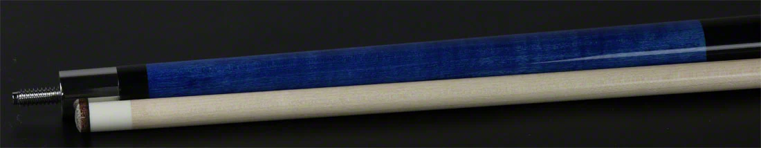 Joss Blue Stained No Wrap Pool Cue - JCBLUE - Image 4