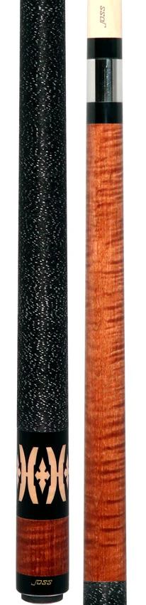 Joss Nutmeg-Stained Curly Maple with Maple Inlays Pool Cue - Image 5