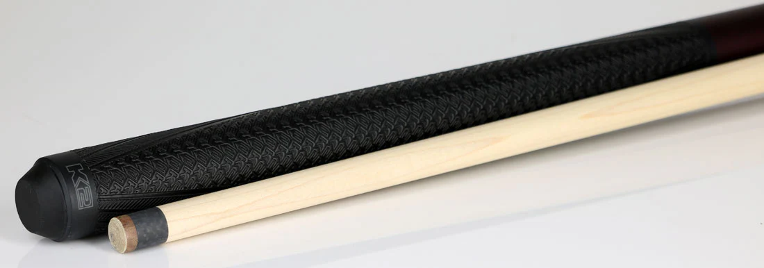 K2 Black and Burgundy 5 in 1 Break/Jump Pool Cue - KLJBBG - Image 2