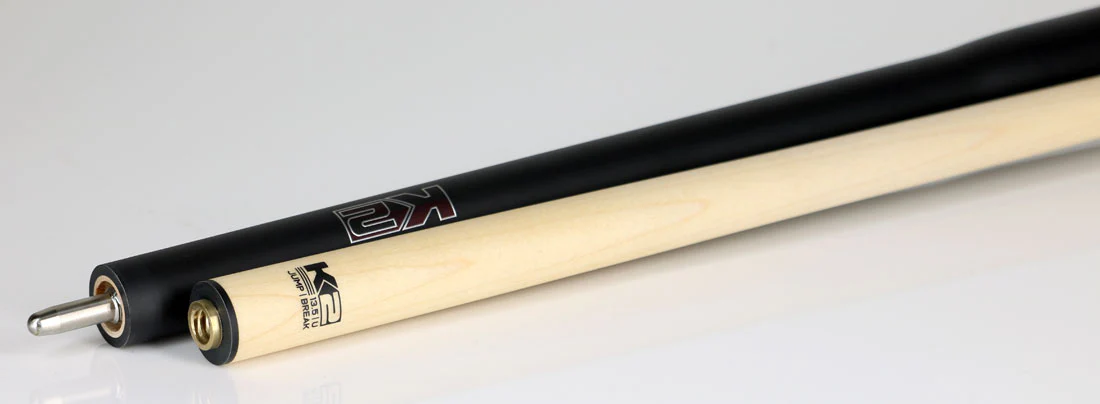 K2 Black and Burgundy 5 in 1 Break/Jump Pool Cue - KLJBBG - Image 3