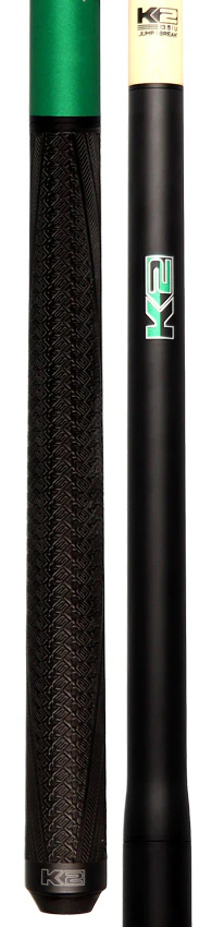 K2 Black and Green 5 in 1 Break/Jump Pool Cue - KLJBGN - Image 6