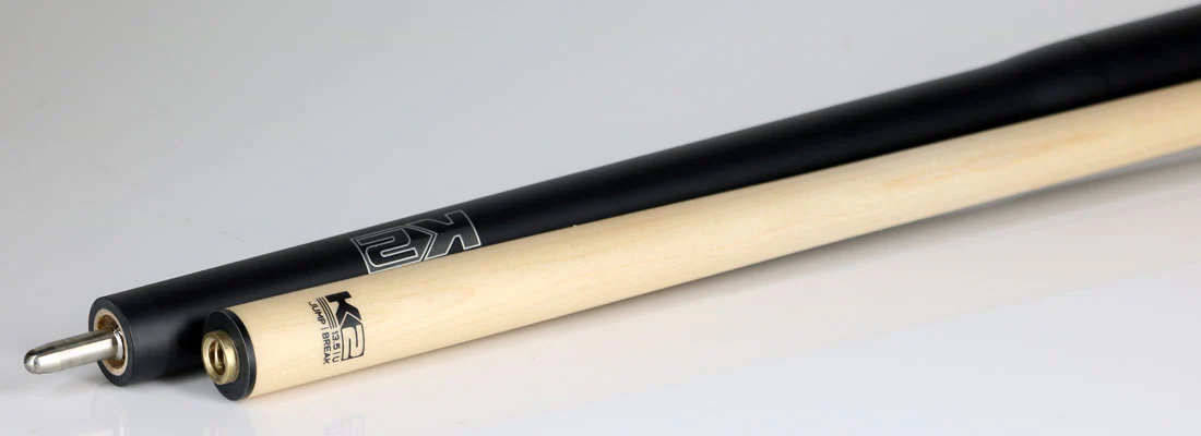 K2 Black and Gunmetal 5 in 1 Break/Jump Pool Cue - KLJBGM - Image 3