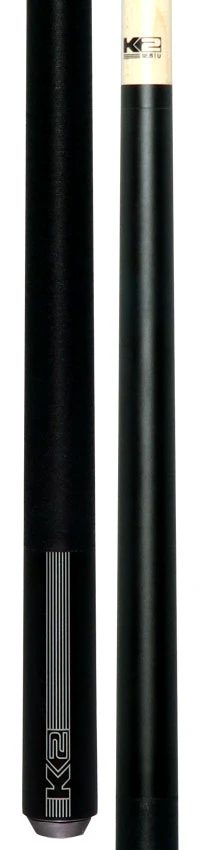 K2 Black/Gray Sport Pool Cue with 12.50mm LD Shaft - Image 5