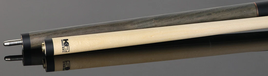K2 Gray-Stained Ash No Wrap Pool Cue with 12.50mm K2 LD Shaft - Image 4