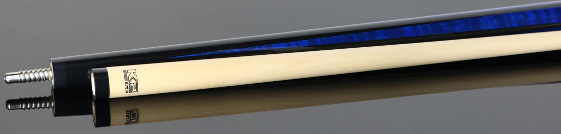 K2 Blue Sneaky Pete Radial Pool Cue with 11.75mm Shaft - KLSPBL - Image 3