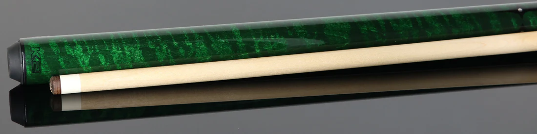 K2 Green Sneaky Pete Radial Pool Cue with 12.5mm Shaft - KLSPGN - Image 2