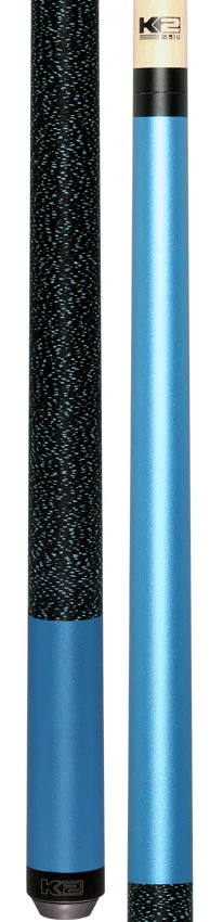 K2 Matte Metallic Blue Pool Cue with 12.50mm K2 LD Shaft - Image 5