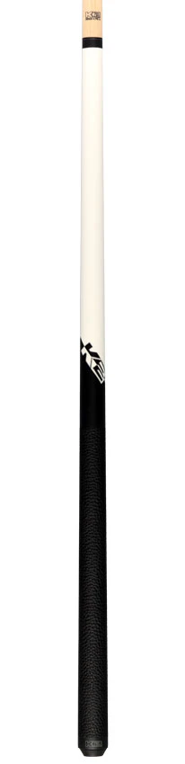 K2 Matte White Play Cue with Leather Wrap and LD 11.75mm Shaft - KLCWH - Image 4