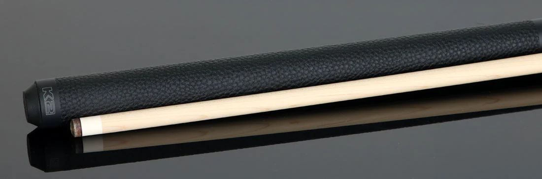 K2 Matte White Play Cue with Leather Wrap and LD 11.75mm Shaft - KLCWH - Image 5
