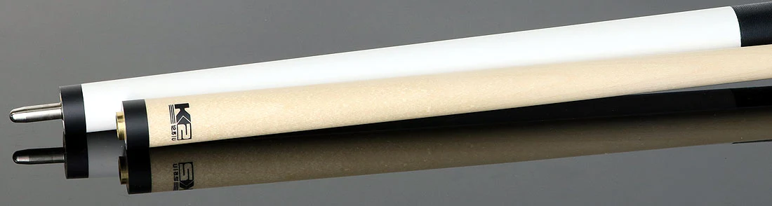 K2 Matte White Pool Cue with 12.50mm K2 LD Shaft - Image 4