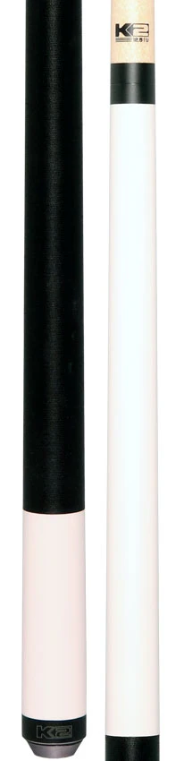 K2 Matte White Pool Cue with 12.50mm K2 LD Shaft - Image 5