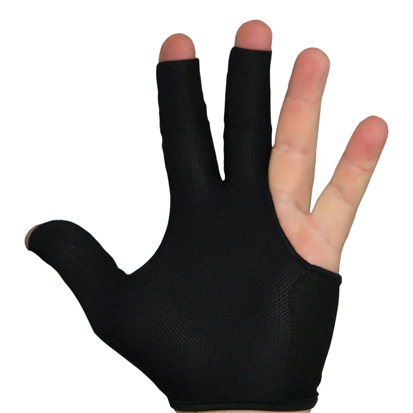 Kamui Quick Dry Blue Billiard Glove - Left Hand - Image 2