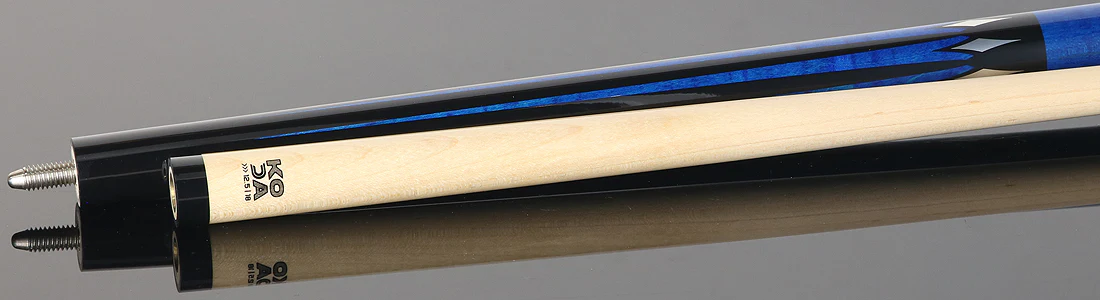 KODA Black with Blue Points Graphic No Wrap Play Cue - Image 4