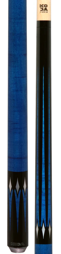 KODA Black with Blue Points Graphic No Wrap Play Cue - Image 5