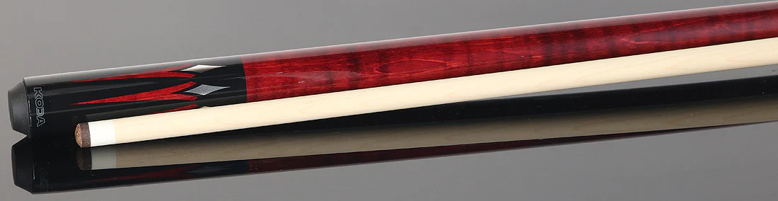 KODA Black with Red Points Graphic No Wrap Play Cue - Image 3