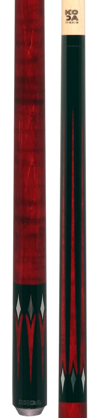 KODA Black with Red Points Graphic No Wrap Play Cue - Image 5