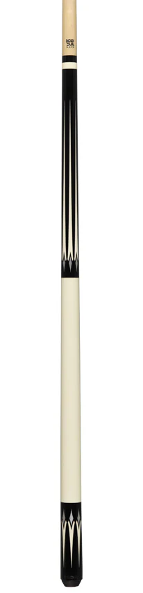 KODA Black with White Point Graphic Pool Cue - KD46 - Image 6