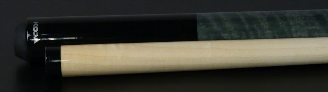 KODA Black with Gray-Stained Maple Pool Cue - KD23 - Image 6