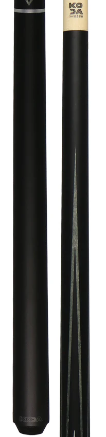 KODA Matte Black with Gray and Silver Graphic Pool Cue - KD47GY - Image 5