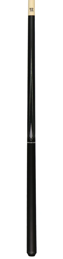 KODA Matte Black with Gray and Silver Graphic Pool Cue - KD47GY - Image 6