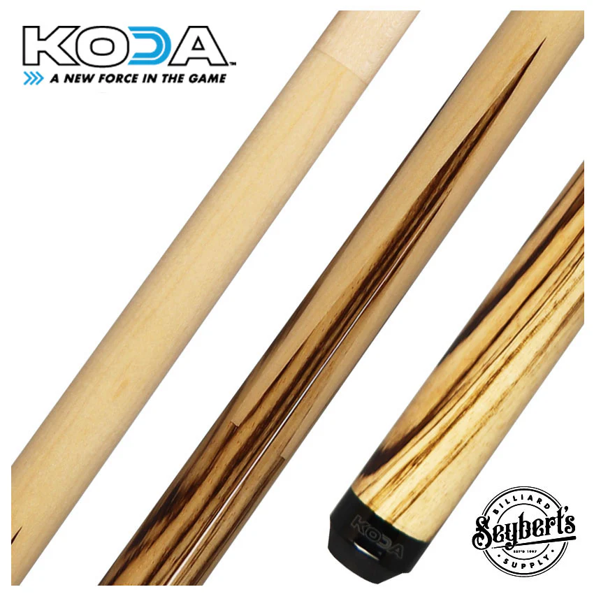 KODA Zebrawood Graphic Sneaky Pete Pool Cue - KDSP15