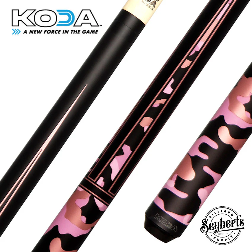 KODA Pink Camo Pool Cue - KDV10PK