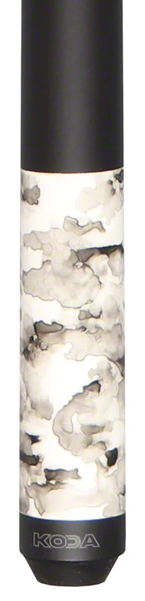 K2 KL101 White Smoke Matte Graphic Pool Cue with K2 LD 12.5mm Shaft - KL101 - Image 2