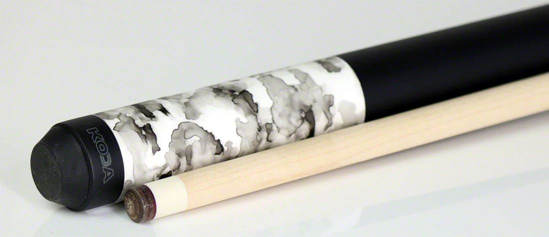 K2 KL101 White Smoke Matte Graphic Pool Cue with K2 LD 12.5mm Shaft - KL101 - Image 3