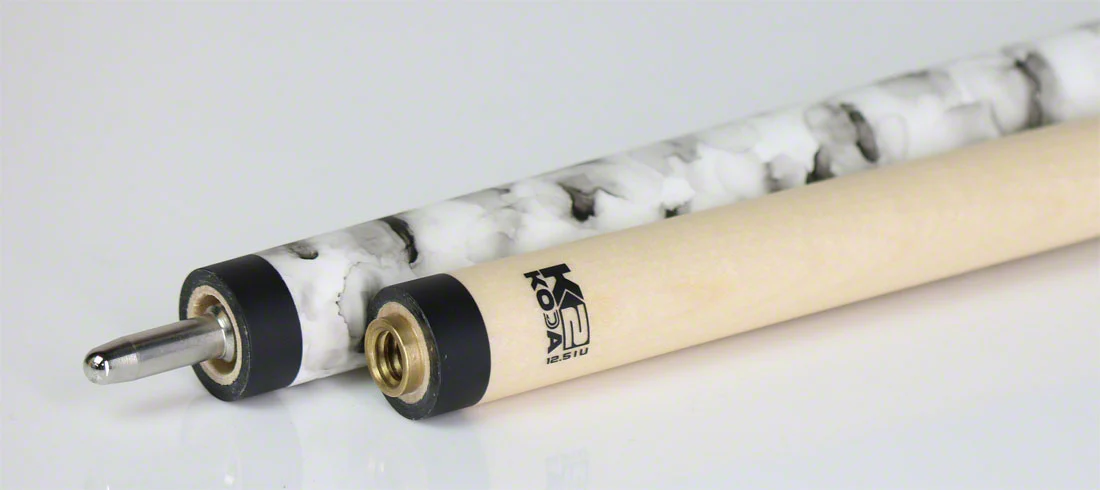 K2 KL101 White Smoke Matte Graphic Pool Cue with K2 LD 12.5mm Shaft - KL101 - Image 4