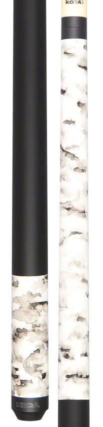 K2 KL101 White Smoke Matte Graphic Pool Cue with K2 LD 12.5mm Shaft - KL101 - Image 5