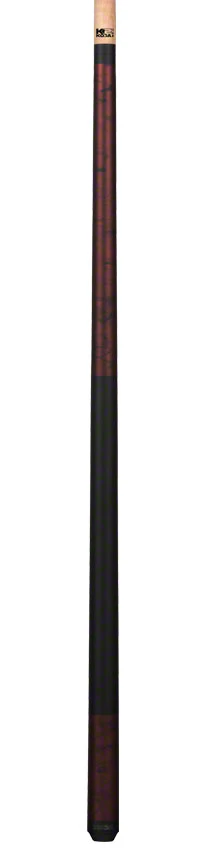K2 KL103 Burgundy Smoke Matte Graphic Pool Cue with K2 LD 12.5mm Shaft - KL103 - Image 3