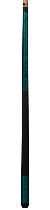 K2 KL104 Teal Smoke Matte Graphic Pool Cue with 12.50mm K2 LD Shaft - KL104 - Image 3