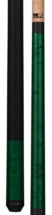 K2 KL105 Green Smoke Matte Graphic Pool Cue with 12.50mm K2 LD Shaft - KL105 - Image 3