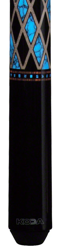K2 KL115 Onyx and Blue Recon Graphic Pool Cue with 12.50mm K2 LD Shaft - KL115 - Image 2